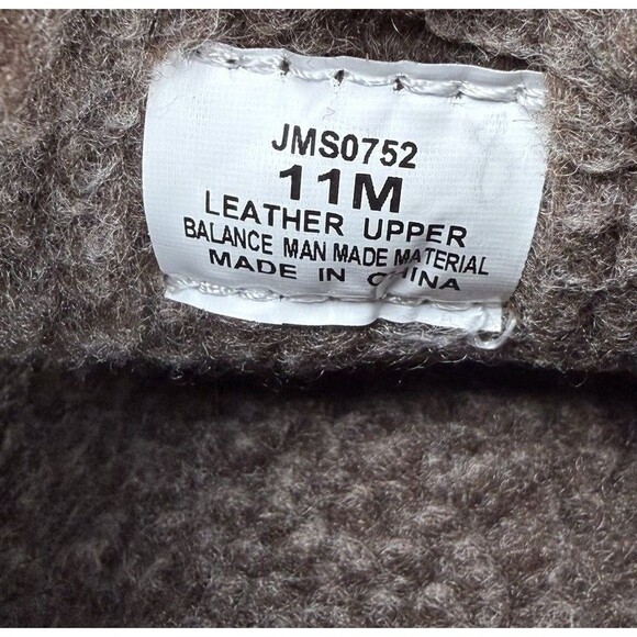 Clarks Mens 11M Camel Suede Open Back Sherpa Lined Slippers‎